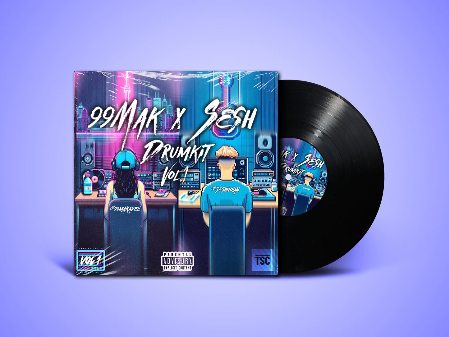 99mak x sesh drum kit vol. 1